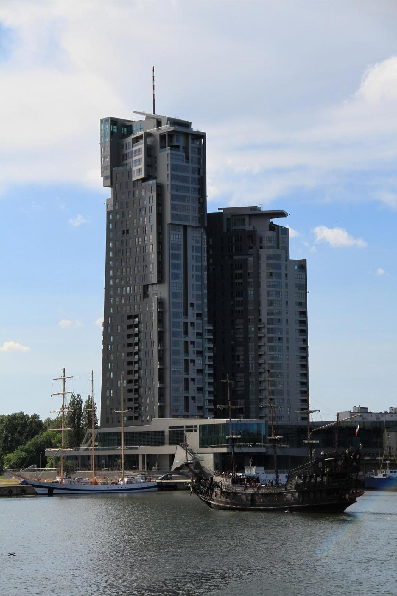 Apartamenty Sea Towers Гдыня Экстерьер фото